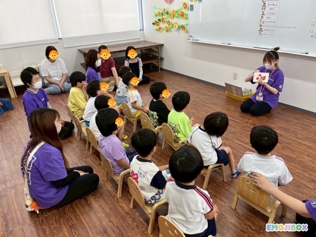 児発 参観日の画像