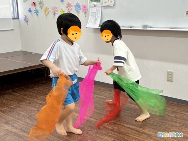 児発 リトミックの画像
