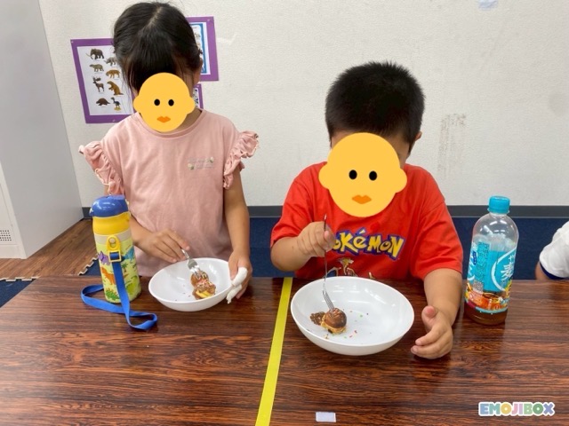 放・児 おやつ作りの画像